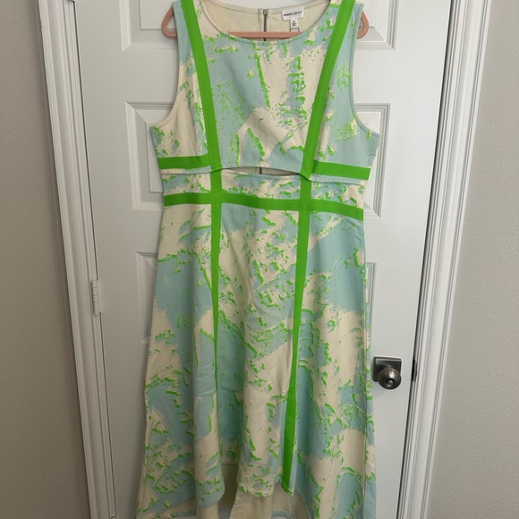 “Making the Cut” Blue Print Dress Size XXL NWT!!! - Picture 6 of 15
